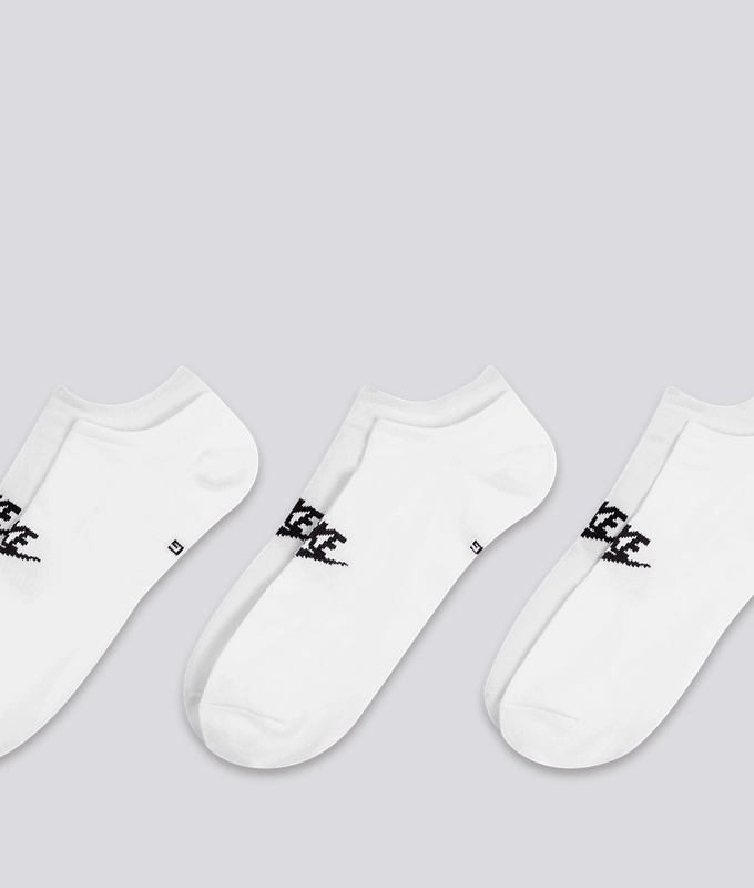 Sportswear Everyday Essentials No Show Socks 3 PAIRS