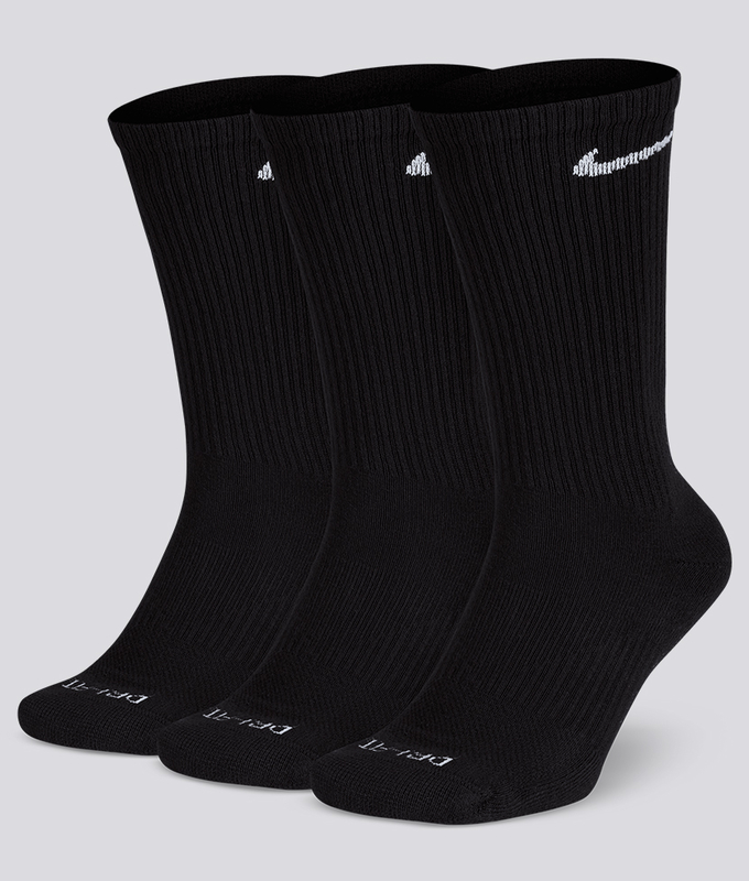 Everyday Plus Cushioned Crew Socks 3 Pairs
