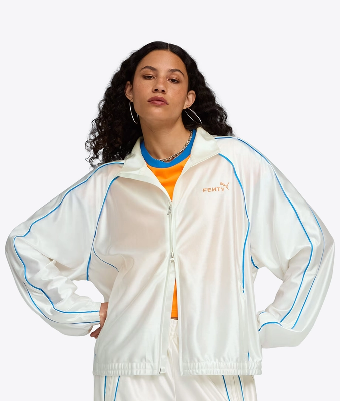 X FENTY PIPING TRICOT TRACK JACKET