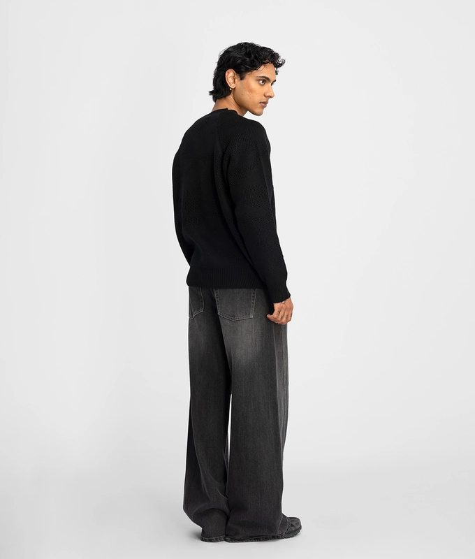 Oversized Jacquard Jumper