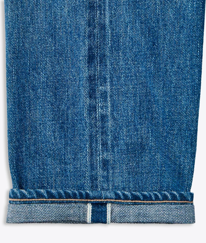 SELVEDGE WIDE JEANS