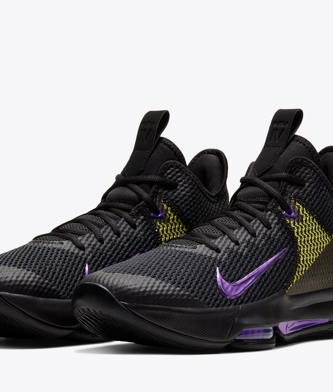 LEBRON WITNESS IV EP 'BLACK/VOLTAGE PURPLE-OPTI YELLOW-WHITE'