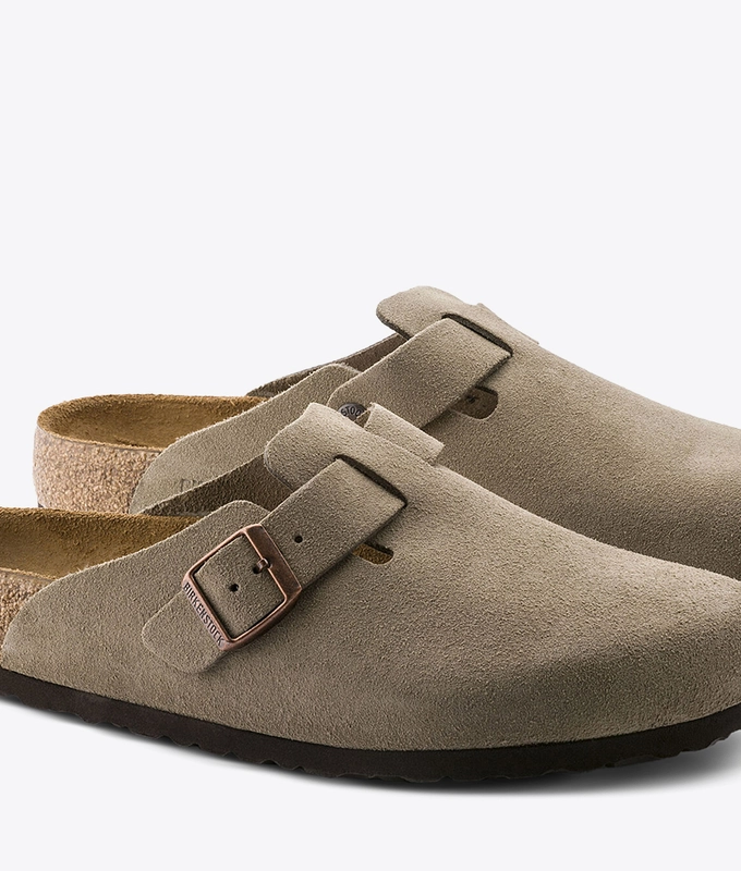 Boston Soft Footbed Suede Leather