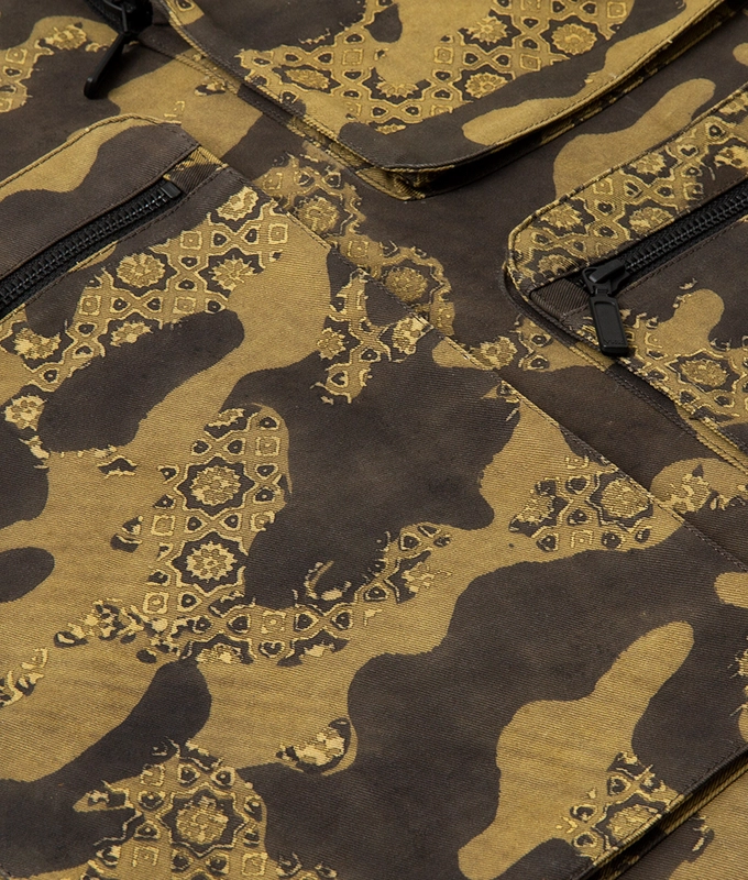 Ajrakh Camo Utility Bag